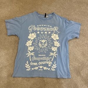 H&M blue t shirt